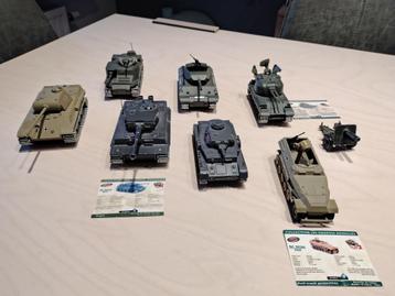 Verzameling Solido tanks (7 stuks) beschikbaar voor biedingen