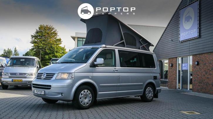 Volkswagen California T5 Comfortline 130PK Automaat 205dkm, Caravans en Kamperen, Mobilhomes, Bedrijf, Volkswagen, Diesel, Automaat