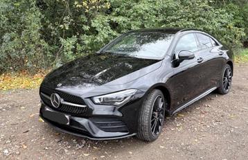 Mercedes CLA 250e AMG line zwart beschikbaar voor biedingen