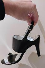 sandale escarpin soir class talon BE ORIGINAL 37 noir argent, Kleding | Dames, Schoenen, Zwart, Ophalen of Verzenden, Zo goed als nieuw