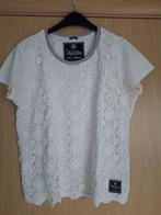Wit grijze t-shirt Superdry maat M, Kleding | Dames, T-shirts, Wit, Korte mouw, Gedragen, Ophalen