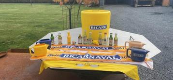 Mooi, veel voorwerpen, Ricard kruiken masker sjaals missen beschikbaar voor biedingen