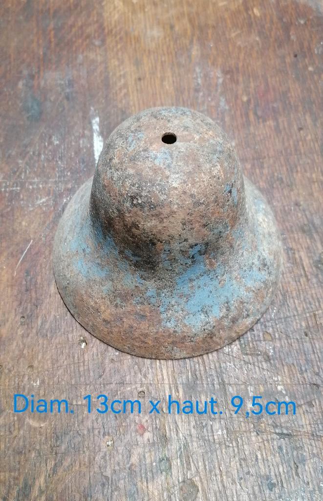 WW1 waarschuwingsbel voor harig gas horizon blauw, Verzamelen, Militaria | Algemeen, Overige soorten, Overige typen, Verzenden