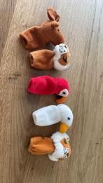 Set vingerpopjes, Kinderen en Baby's, Speelgoed | Poppen, Ophalen of Verzenden, Zo goed als nieuw