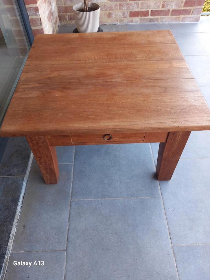 Petit meuble en teck – excellent état, Maison & Meubles, Tables | Tables de salon, Comme neuf, Teck, Enlèvement
