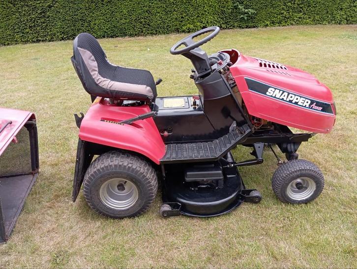 TONDEUSE AUTOPORTÉE SNAPPER, Jardin & Terrasse, Tondeuses autoportées, Utilisé, 90 à 120 cm, Démarrage électrique, Sac de ramassage