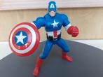 Captain America Actiefiguur, Kinderen en Baby's, Speelgoed | Actiefiguren, Ophalen of Verzenden, Gebruikt