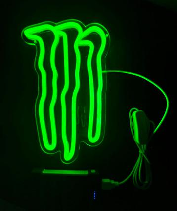 Neon light Monster  beschikbaar voor biedingen