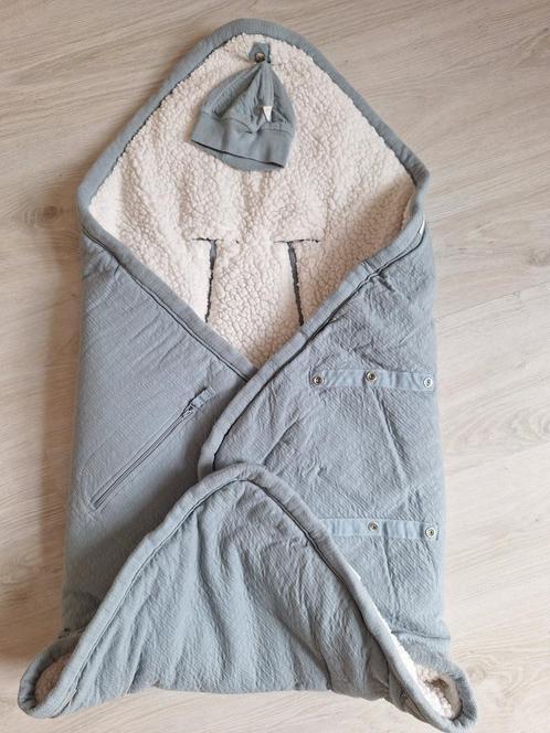 Bemini wikkelcape, Kinderen en Baby's, Dekens, Slaapzakjes en Inbakerproducten, Zo goed als nieuw, Deken, 85 tot 100 cm, Ophalen