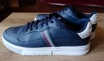 TOMMY HILFIGER Sneakers Navy, Wit & Bordeaux Maat 46, Comme neuf, Tommy hilfiger, Bleu, Baskets