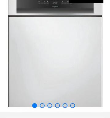 Whirlpool WBO3T341PX inbouwvaatwasser — 6th Sense beschikbaar voor biedingen