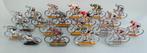 Vintage metalen  miniatuur speelgoed wielrenners/coureurs., Ophalen of Verzenden