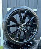 19” Volkswagen T-Roc R-Line “Misano” BLACK OEM wielenset, Pneus et Jantes, Enlèvement ou Envoi, Véhicule de tourisme, Pneus été