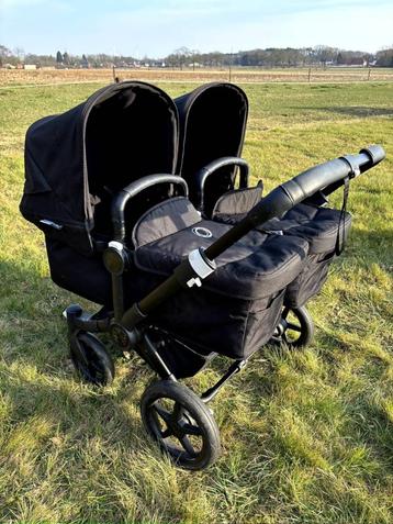 Bugaboo Donkey 3 duo twin: complete set tweelingbuggy, Kinderen en Baby's, Kinderwagens en Combinaties, Ophalen, Gebruikt, Bugaboo