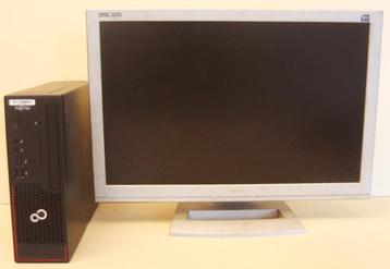 Fujitsu TP7000S Desktop En Medion MD 30422 PV Monitor, Enlèvement ou Envoi, Utilisé, Avec moniteur