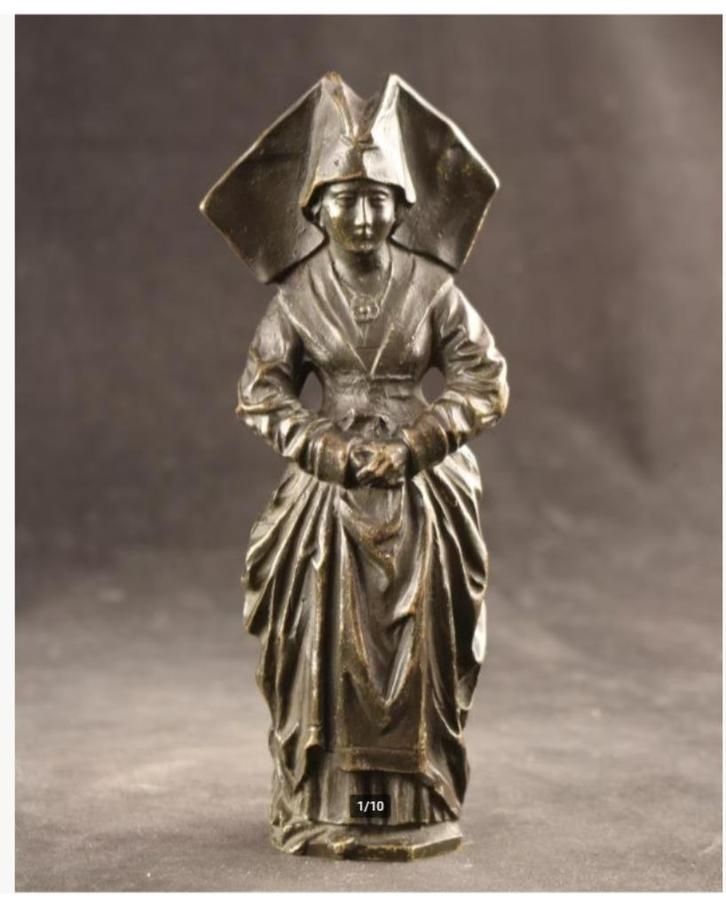 Antieke bronzen scupltuur, Antiek en Kunst, Antiek | Brons en Koper, Ophalen