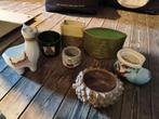 Lot de cache pot, Ophalen of Verzenden, Gebruikt