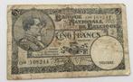 Billet de 5 francs Belgique 1938, Série, Enlèvement ou Envoi