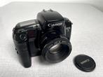 Canon EOS 5 analoge camera + 50mm f1.8 lens, TV, Hi-fi & Vidéo, Appareils photo analogiques, Reflex miroir, Canon, Utilisé, Enlèvement ou Envoi