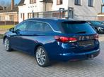 Opel Astra 1.4 Turbo Sports Tourer -automaat- Veel opties, Auto's, Stof, Euro 6, Blauw, Bedrijf
