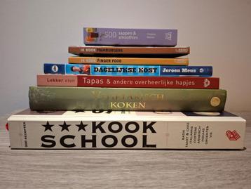 Kookboeken gezonde snelle gerechten, ook vegetarisch beschikbaar voor biedingen