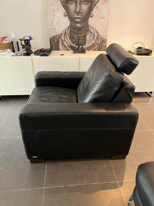 Fauteuil relax en cuir Natuzzi italsofa, Maison & Meubles, Fauteuils, Comme neuf, Cuir, 75 à 100 cm, 75 à 100 cm, Enlèvement