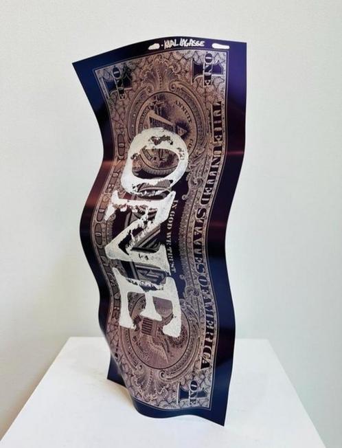 Oeuvre originale "One Dollar" de Karl Lagasse, Antiquités & Art, Art | Objets design, Enlèvement ou Envoi