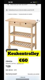 Keuken trolley, Huis en Inrichting, Ophalen of Verzenden, Gebruikt