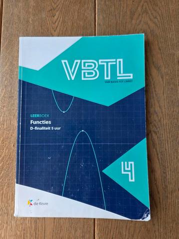 Philip Bogaert - VBTL 4 – leerboek functies (D-5uur) beschikbaar voor biedingen