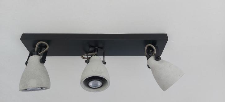 Design spot beton, Huis en Inrichting, Lampen | Spots, Nieuw, Plafondspot of Wandspot, Led, Ophalen of Verzenden