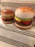 2 stenen Hamburgers spaarpotten, Verzamelen, Spaarpotten, Ophalen