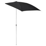 Ikea halve parasol + parasolvoet, Ophalen, Zo goed als nieuw, Parasolvoet, Verstelbaar