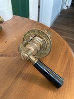 Vintage hendel - kraanset voor gietijzeren radiatoren, Ophalen of Verzenden, Zo goed als nieuw, Koper, Kraan