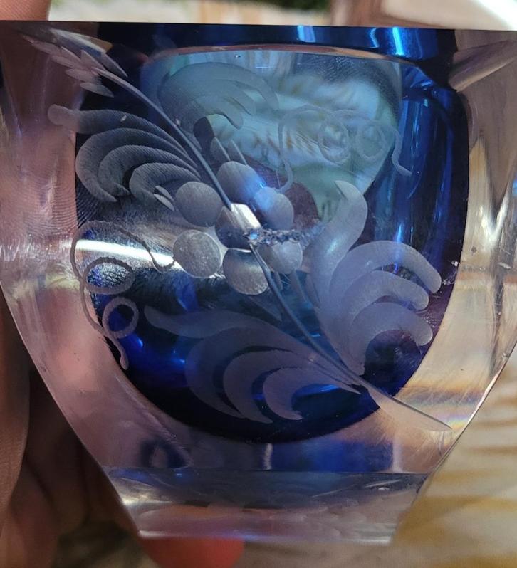 Cendrier murano sommerso, Antiek en Kunst, Antiek | Glaswerk en Kristal, Ophalen