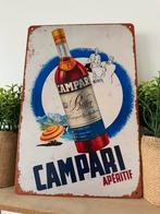 Metalen reclamebord Campari, Verzamelen, Ophalen of Verzenden, Nieuw, Reclamebord