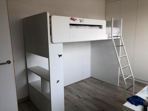Hoogslaper 1 persoon, Huis en Inrichting, Slaapkamer | Stapelbedden en Hoogslapers, Hoogslaper, Ophalen