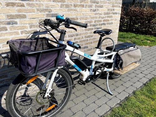 Longtail Cargofiets Yuba Spicy Curry, Fietsen en Brommers, Elektrische fietsen, Gebruikt, Overige merken, 50 km per accu of meer