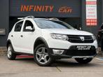 Dacia Sandero Sandero Stepway 0.9 TCe Stepway (bj 2015), Auto's, Voorwielaandrijving, Stof, Gebruikt, Zwart