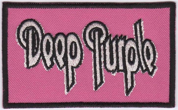 Deep Purple stoffen opstrijk patch embleem #3, Verzamelen, Muziek, Artiesten en Beroemdheden, Nieuw, Kleding, Verzenden