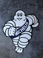 emaille bord Michelin, Ophalen of Verzenden, Zo goed als nieuw, Reclamebord