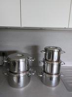 Kookpotten sus- inox - 18/10, Ophalen, Gebruikt, Inox, Keramische plaat
