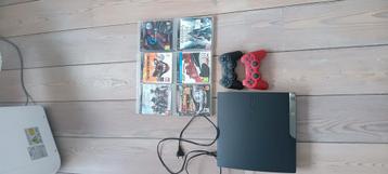 ps3 2 controllers 6 games beschikbaar voor biedingen