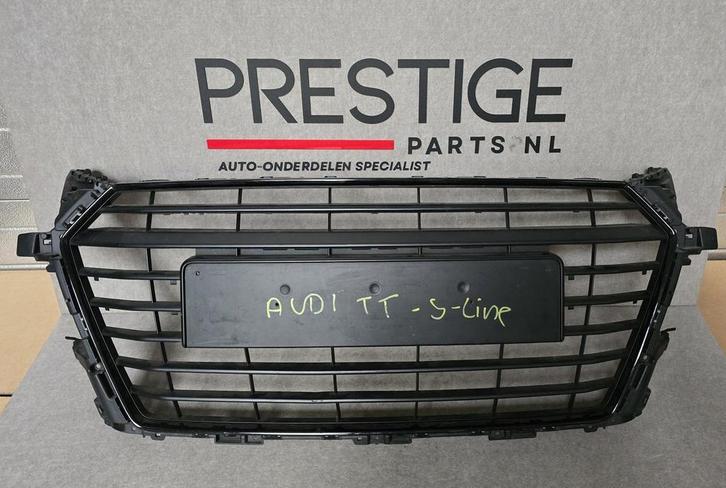 Grill Audi TT 8S TTS Origineel Grille 8S0853651A bj.2014-, Auto-onderdelen, Carrosserie, Bumper, Voor, Gebruikt, Herkomst onderdeel bekend