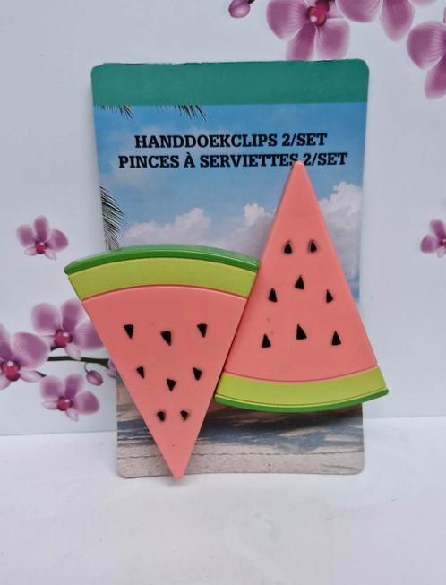 🍉 Handdoek Clips *nieuw*, Tuin en Terras, Zonneschermen, Nieuw, Overige typen, Ophalen of Verzenden