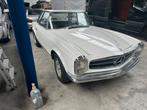Mercedes sl 230 pagode, Ophalen