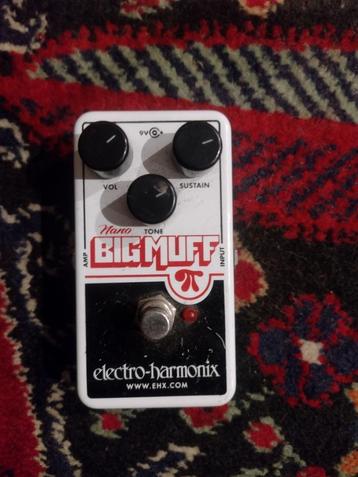 Big muff nano, Musique & Instruments, Effets, Enlèvement ou Envoi, Utilisé, Distortion, Overdrive ou Fuzz