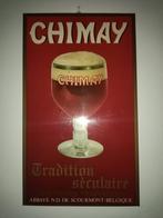 Enseigne Chimay Bières, Collections, Utilisé, Enlèvement ou Envoi, Panneau publicitaire