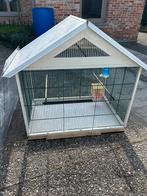 Grande cage à oiseaux à vendre, Animaux & Accessoires, Oiseaux | Cages & Volières, Enlèvement ou Envoi, Utilisé, Métal, Cage à oiseaux