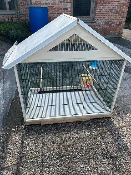 Grote Vogelkooi te koop, Dieren en Toebehoren, Vogels | Hokken en Kooien, Gebruikt, Vogelkooi, Metaal, Ophalen of Verzenden