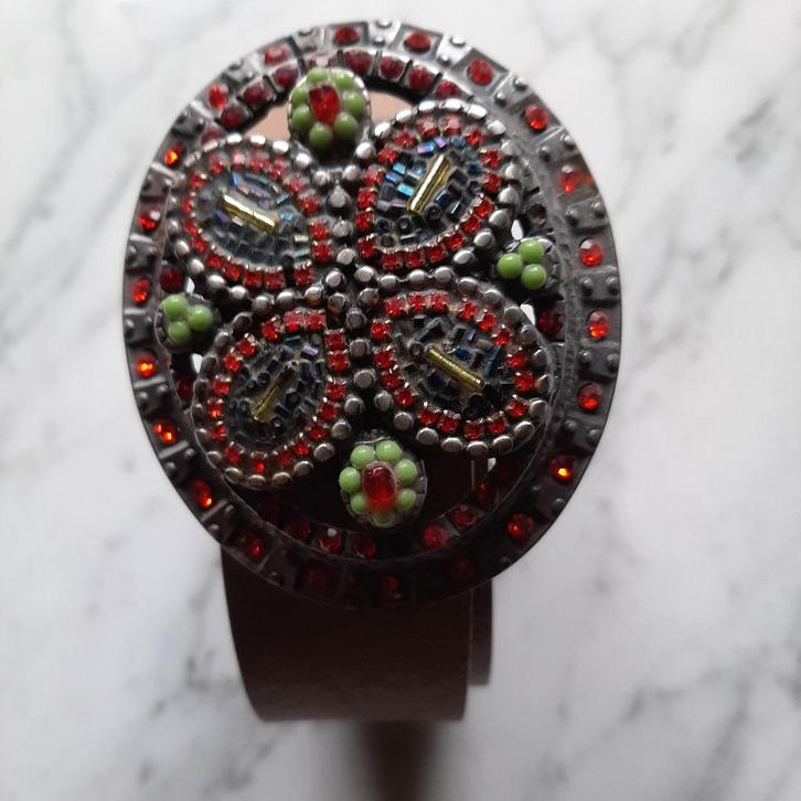 Jean Galliano, Vêtements | Femmes, Ceintures, Neuf, Ceinture, 100 cm ou plus, 3 à 5 cm, Brun, Cuir véritable, Enlèvement ou Envoi